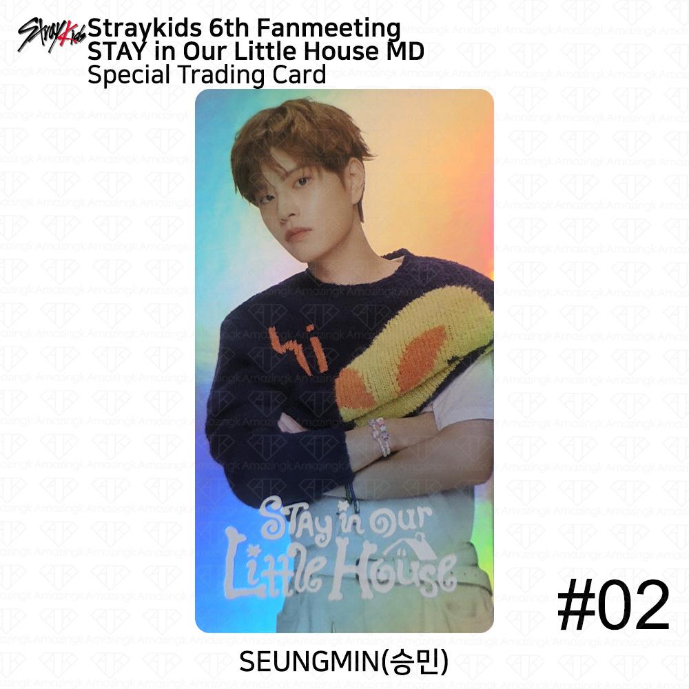 STRAY KIDS 6th Fanmeeting STAY in Our Little House MD Special Trading Card