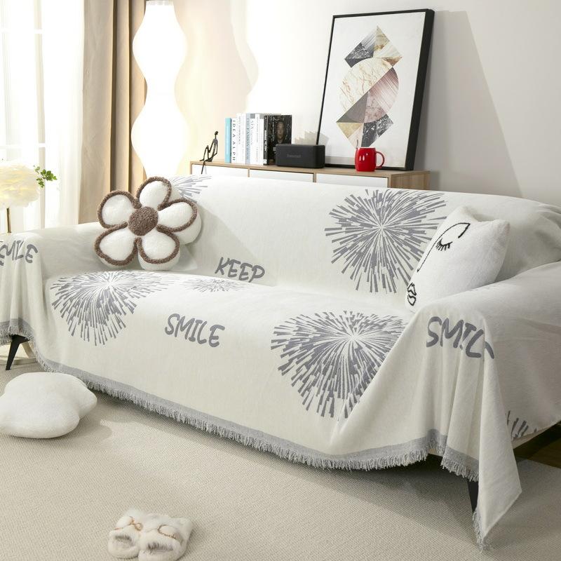 

Чехол для дивана Полотенце Мягкая подушка для дивана Осенне-зимний противоцарапающий все включено Универсальный чехол Чехол Нескользящие коврики для сидений 180*420cm