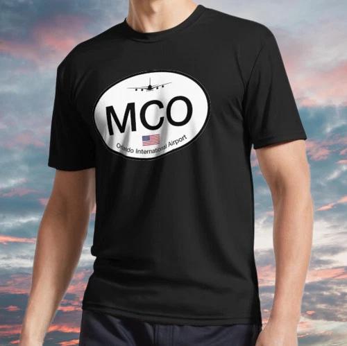 

New Shirt MCO - Orlando International Airport Active T-Shirt Funny Size S - 5XL S