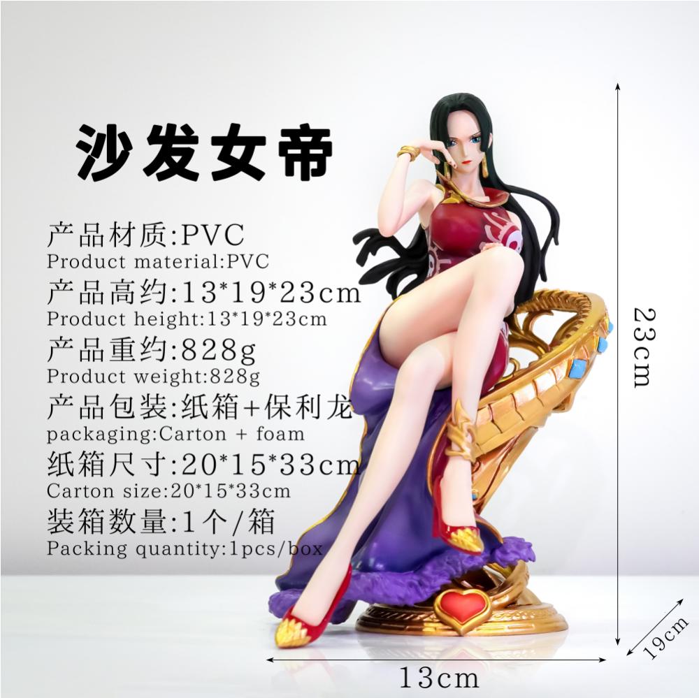

26 см One Piece Студия Боа Хэнкок Трон Императрица Аниме Статуя Полностью Раскрашенная Делюкс Артикулированная Фигурка Коллекционная Модель JT Подвижная Масштаб Детализированная