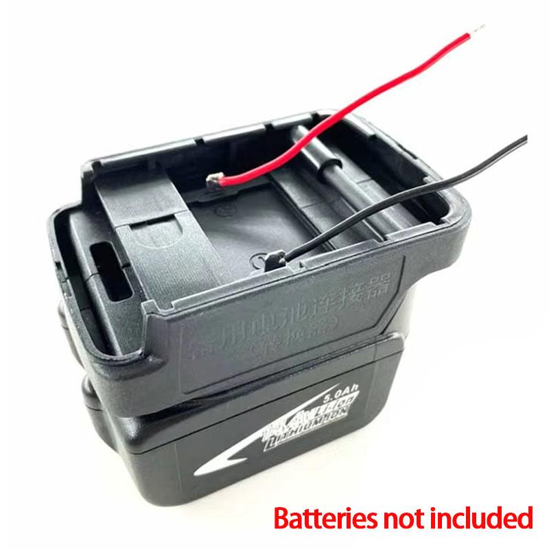 Battery Adaptor for Makita 18V Battery DIY Adapter Dock Holder for Power Tool RC Toys Robotics