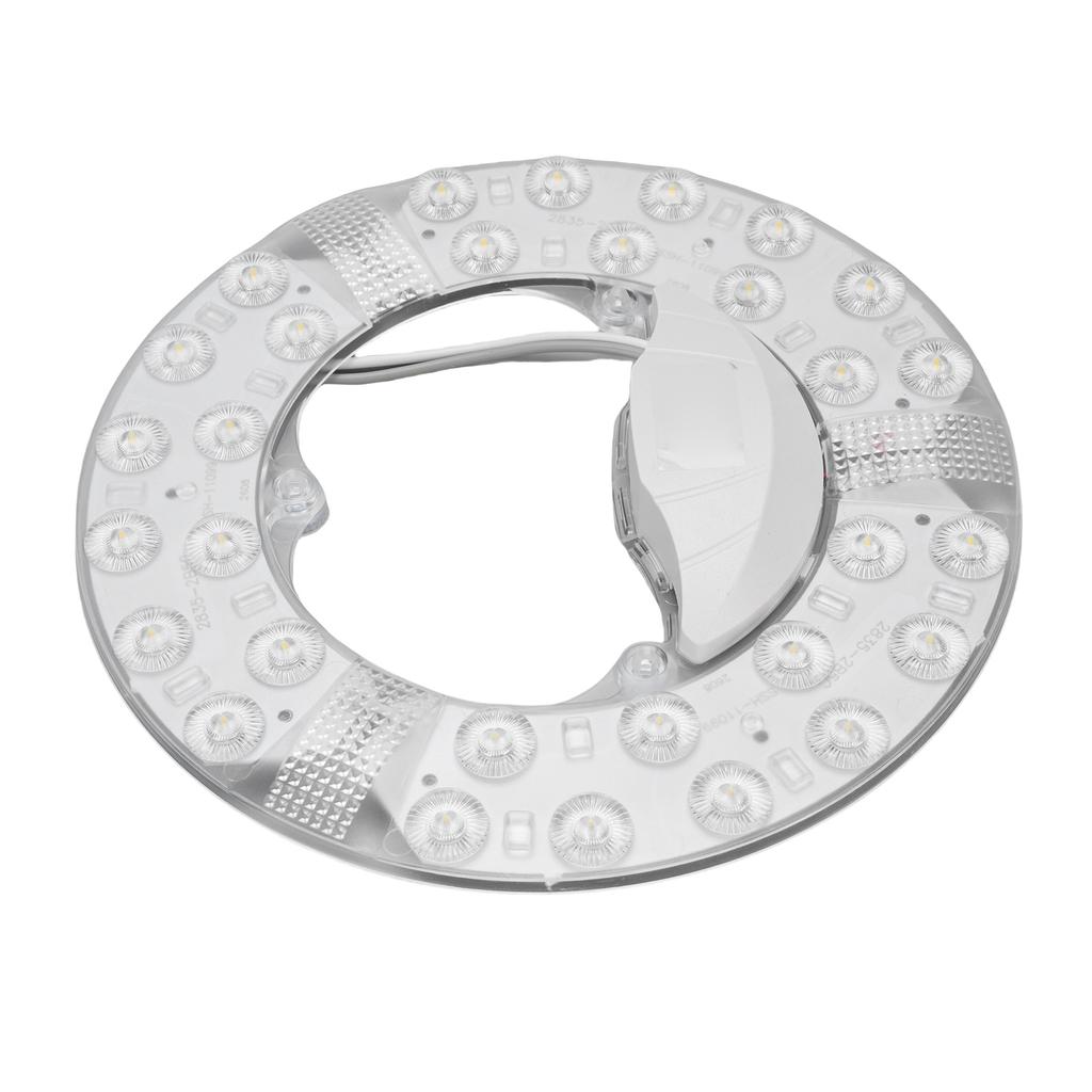 Ceiling Fan LED Light Energy Saving White Color Ceiling Light Retrofit Kit Round Light Replacement Panel PC Board 30W