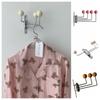 3/4 Hooks Wall Hook Iron Art Decorative Hat Holder Rack Room Storage Hook Entryway