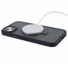For iPhone 15 Plus Skin-touch Phone Case Kickstand Design TPU+PC+Magnet+Metal Shell Compatible with MagSafe