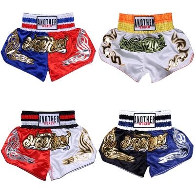 Κοντά ανδρικά σορτς MMA εκτύπωσης Muay Thai 2020 Νέο σορτς Boxeo Fight Grappling για Thai Boxing Sanda Trunks για ενήλικα παιδιά