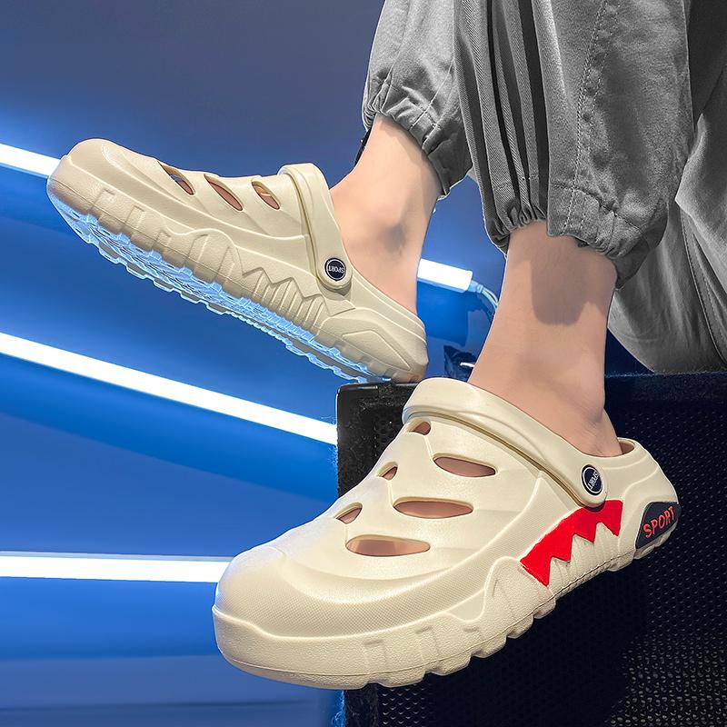 Fashion EVA Men's Slippers Summer Classics Mens Casual Lightweight Shoes Men Soft Outdoor Sandals Beach Non-slip Slides New Fashion