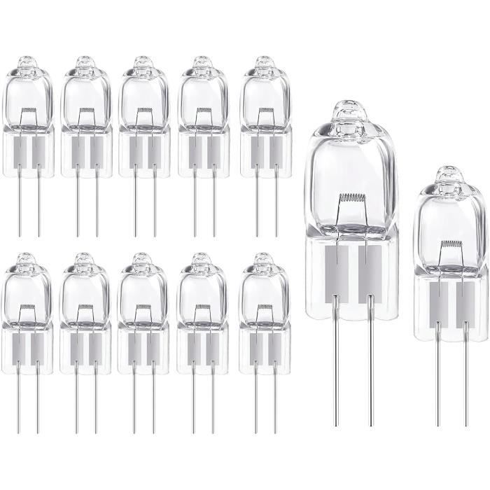 Ampoule Halogène G4 - JOPHEK - 12V 20W - Blanc Chaud - 300 Lumens - Gradable