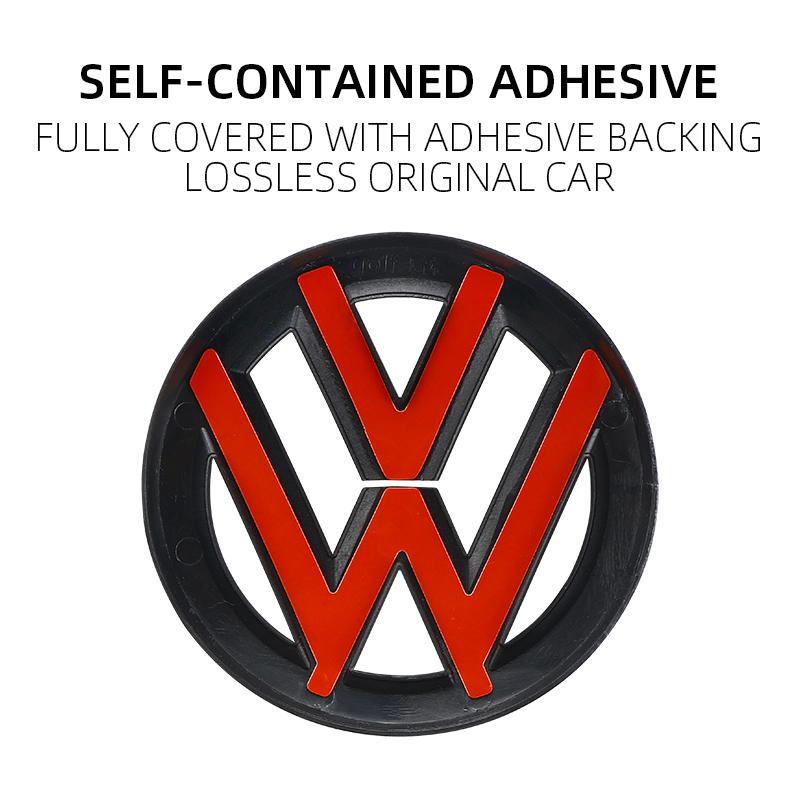 Car Styling Stickers For Volkswagen VW Golf 7.5 MK7.5 2018-2020 Car Rear Emblem Front Grille Badge High-end Decals