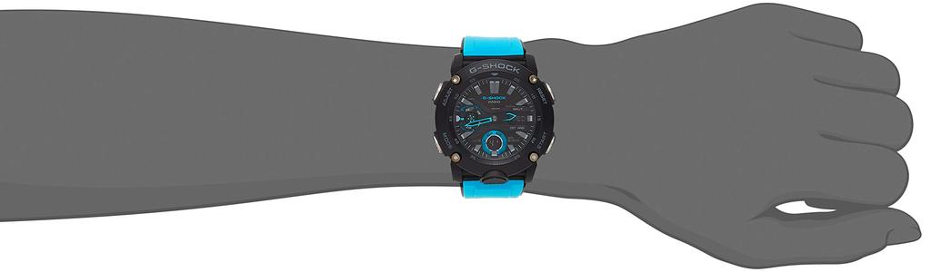 Casio G-Shock GA-2000-1A2JF Carbon Core Blue Japan