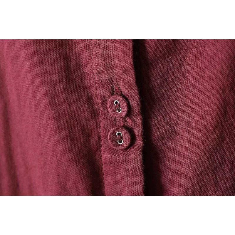 Double Layer Cotton Short Sleeved Shirt Women's Loose Sun Protection Design Niche Jacket Pure Cotton Loose Versatile Top Blouses & Shirts