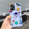 Cartoon Cases For Xiaomi Poco X5 Pro 5G Case PocoX5 5G Cover Soft TPU Matte Shockproof Capas Dragon Cute Cat Astronaur Pattern