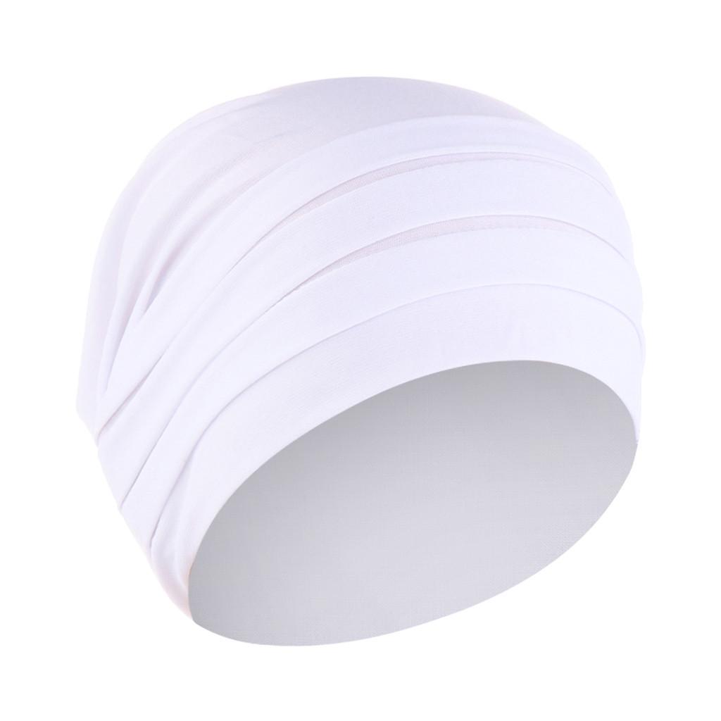 Femei Toamnă Iarnă Încrustate Cald Solid Musulman Cap Pălărie Wrap Esarfă Cap