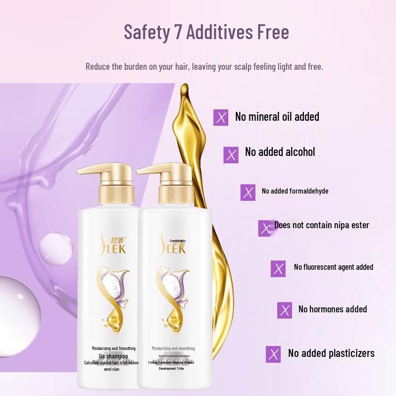 Slek Moisturizing Silk Anti-Dandruff Shampoo