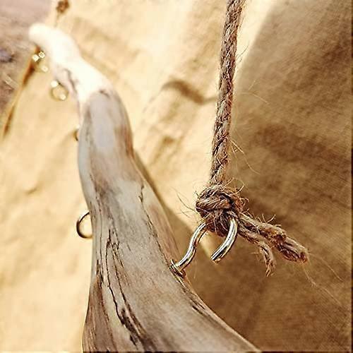 Natural Driftwood Wall Decorations with Hook Each One Is Different Hanging Real Wood Wall Organizer