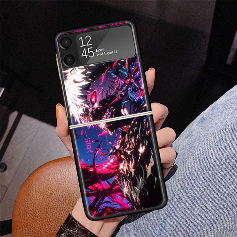G-Ghoul Tokyo Kaneki Ken Phone Case For Samsung Z Flip 7 6 5 4 3 Galaxy ZFlip7 ZFlip6 ZFlip5 ZFlip4 ZFlip3 5G Print Cover