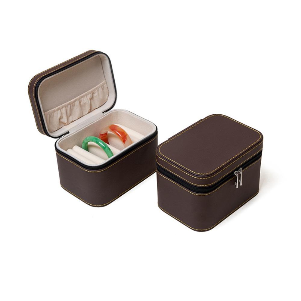 Velvet Inner Bracelet Display Box PU Leather Bracelet Carrying Case  Jewelry Storage