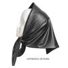 Womens Warm Long Shawl Winter Wraps Large Scarves Faux Leather Scarf Bandana Head Cover Kerchief