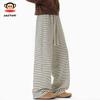Paul Frank Men's Loose Straight-Leg Retro Striped Casual Pants