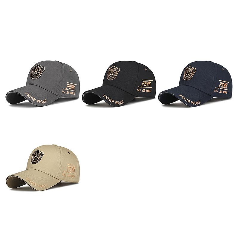 Spring Autumn Embroidered Baseball Cap for Men Women Sun Hat
