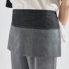 Denim Waist Apron with 3 Pockets for Men Women Unisex Chef Apron Stain & Oil Resistant Waitress Waiters Aprons for Kitchen BBQ