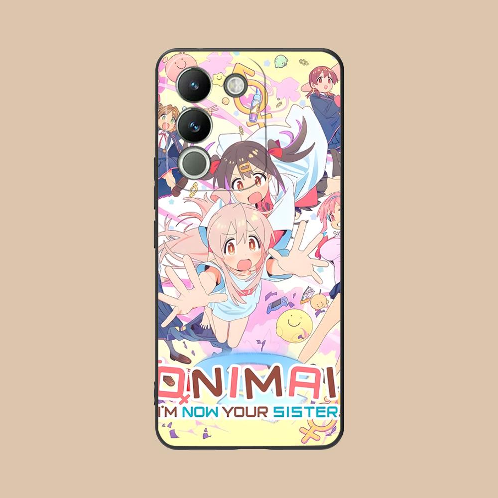 Anime Mahiro Oyama Onimai Phone Case for VIVO Y77 76 75 74 73 72 58 56 55 51 50 38 36 Y19 Y18 Y03 Y01 5G Colorful Printing Cover
