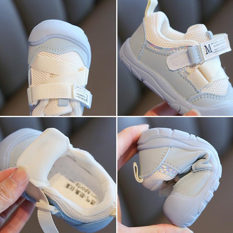 New baby shoes 0-1-3-year-old toddler shoes boys baby soft sole non-slip girls baby shoes spring and autumn function