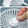 Rotatable Screw in Socket Mounted Fan 5W High Airflow Quiet Motor Low Noise Ventilation for Kitchen Study Bedroom Use