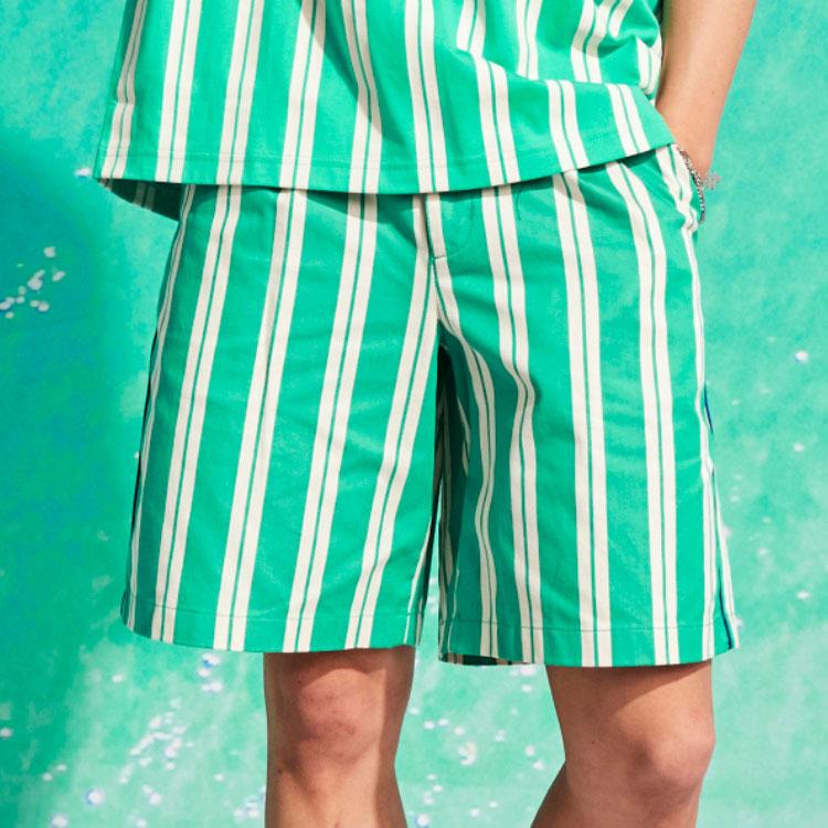 New MLB Casual Shorts Unisex Mint Green 3ASM60223-07MTS