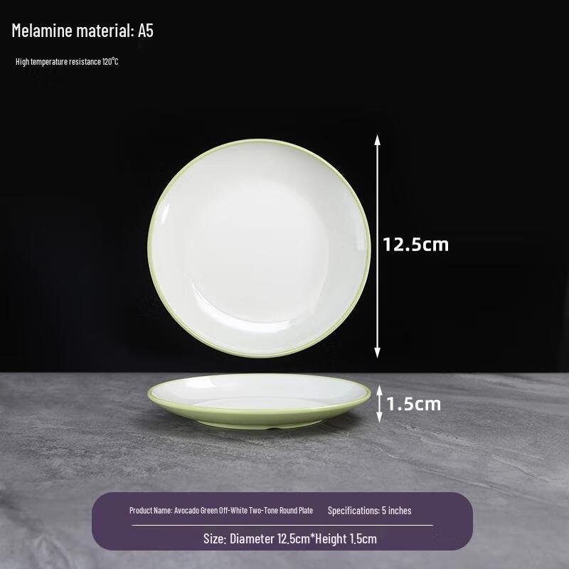 Van Gogh Commercial Round Melamine Dinner Plate