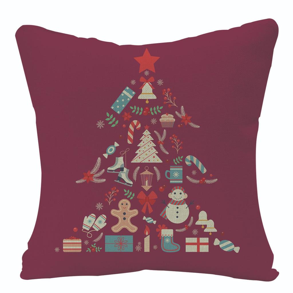 Water-Repellent Pillow Case Anti-Fouling And Anti-Membrane Printing Polyester Pillow Case Living Room Home Sofa Cushion Cover
