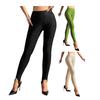 Damen Leggings Elastischer Hoher Bund Glitzerdesign Lange Hose Slim Fit Hüfthebung Yogahose Dehnbare Bodycon Hose