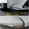 Car Front Bumper Fog Lights Lamps Lower Corner Guard Strip Protector Cover Trim Accessories For Toyota Corolla E210  - 2025