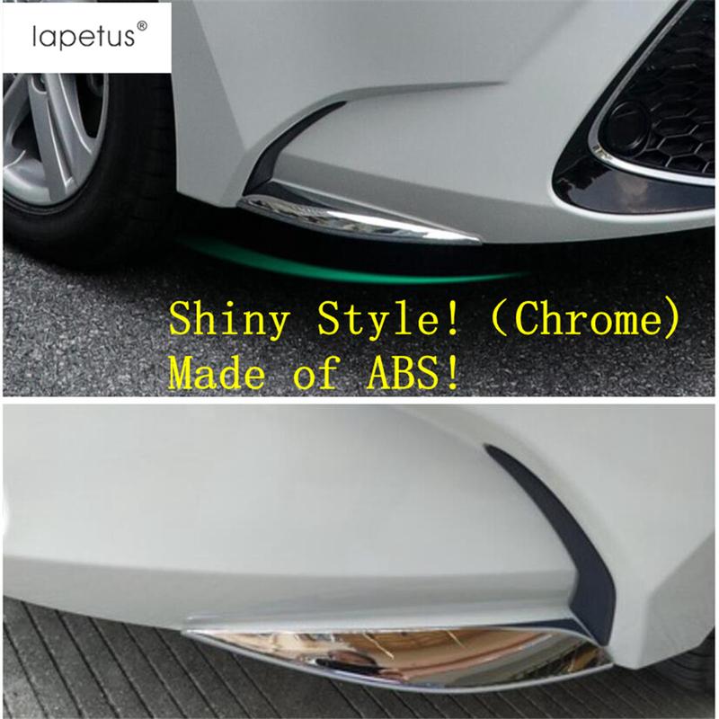 Car Front Bumper Fog Lights Lamps Lower Corner Guard Strip Protector Cover Trim Accessories For Toyota Corolla E210  - 2025