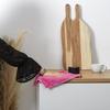 Set Of 5 Microfiber Cloths 30X28 Cm Colorful Absorbent