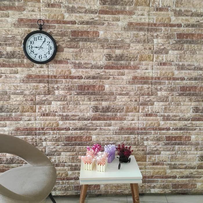 VidaXL 3D Wall Panels with Multicolor Brick Design 10 Pcs EPS