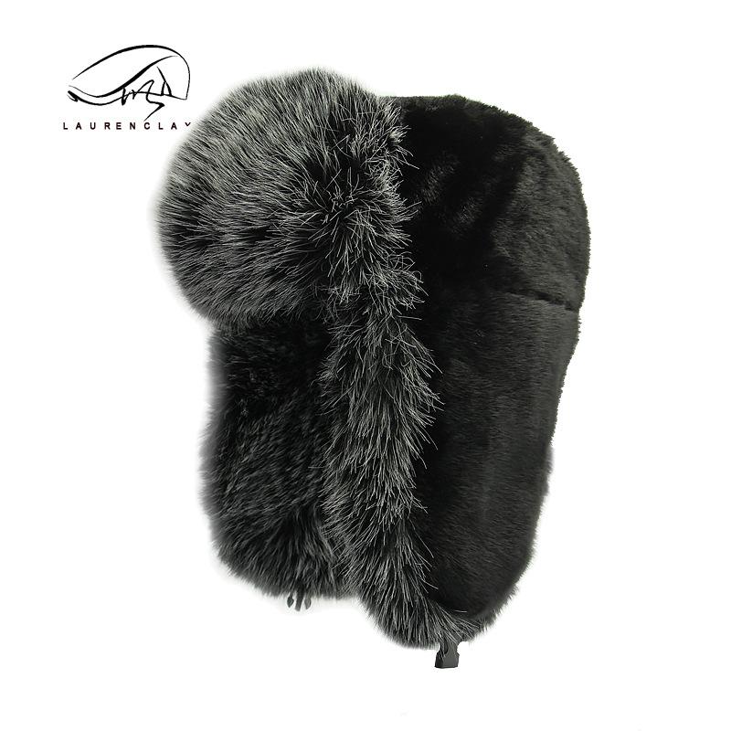 Hut für Männer und Frauen warmes Imitat Nerzhaar Winter Outdoor verdickt winddicht kalt Skimütze Tide