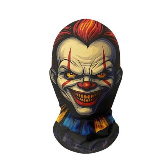 Horror Halloween Masque Adults Scary Full Head Hood Prop for Halloween Party Cosplay Costume Role Playing Accessory