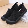 Fashion Spring Autumn Women's Cloth Shoes With Soft Sole Comfortable Mom Shoes Woman Lightweight Anti-slip Work Shoes Casual Single Shoe