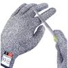 Level 5 Cut-Resistant HPPE Gloves: Food Safe, Anti-Scratch, Breathable for Kitchen, Gardening, Fishing