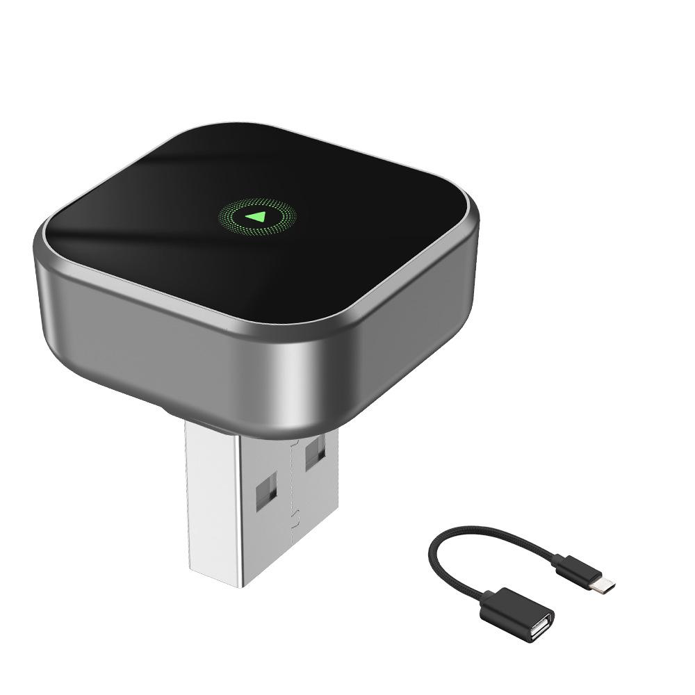 Dual-Function Wired to Wireless CarPlay Box for Apple & Android Auto