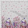 oneOone Cotton Flex Fabric Leaves & Flower Panel Print Sewing Fabric BTY 40 Inch