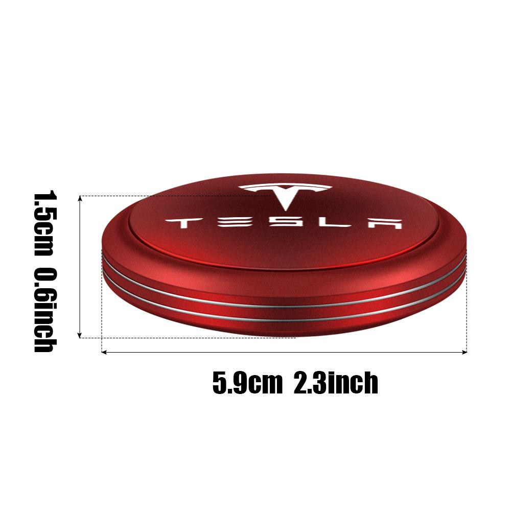 bntfg6 Car Air Freshener Interior Rotating Aromatherapy Diffuser Air Purifier For Tesla Model 3 Model S X Model Y Roadster SpaceX