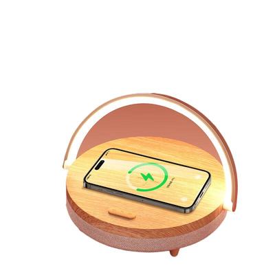 LYYD01 Wireless Charging Music Table Lamp with Bluetooth Speaker & White Noise CN Plug (adapter Included)