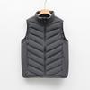 Down Men's and Women's Down Vest Stand-up Collar Vest Men's Down Jacket Vest Casual Autumn and Winter Models