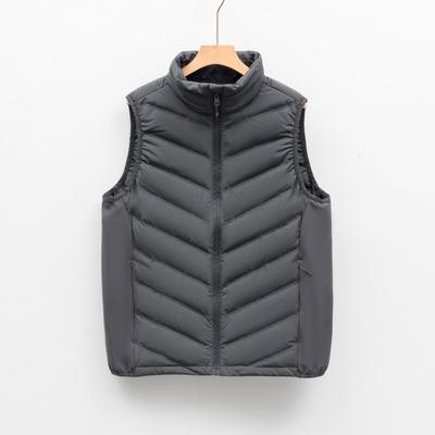 Gilet en duvet pour hommes et femmes gilet à col montant veste en duvet pour hommes veste décontractée modèles automne et hiver