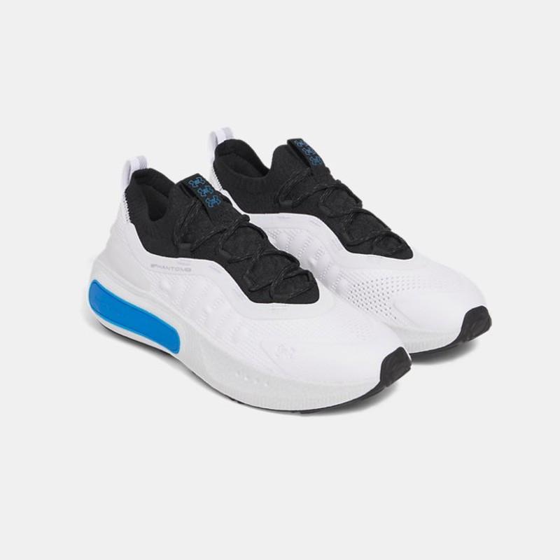 Under Armour Phantom 4 Comfortable Versatile Low-Top Running Shoes Men sneaker White 3027593-105