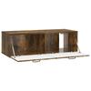 Wall Mounted TV Cabinet Smoked Oak 98 x 41 x 30 cm