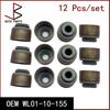 12 Pieces/set Valve Stem Seal Ring OEM WL01-10-155 WL0110155 WL01 10 155 for MAZDA B-SERIE 1998-2008 SUBARU LEGACY I 1989-1995