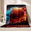 6 Sizes Basketball Art Printed Blanket Warm Soft and Comfortable Home Travel Blanket Sofa Bedding Cover Blanket Holiday Gifts