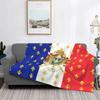 Napoleonic French 85th Regimental Flag REMASTERED Blanket Warm Fleece Soft Flannel Throw Blankets for Bed Couch Home Decor Gifts